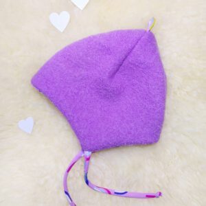 Wintermütze für Babys und Kleinkinder flieder KU 44/45cm