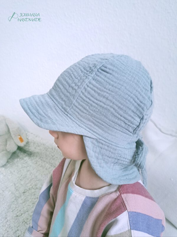 Sonnenhut Kinder Musselin