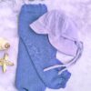 Sonnenhut Musselin uni Set