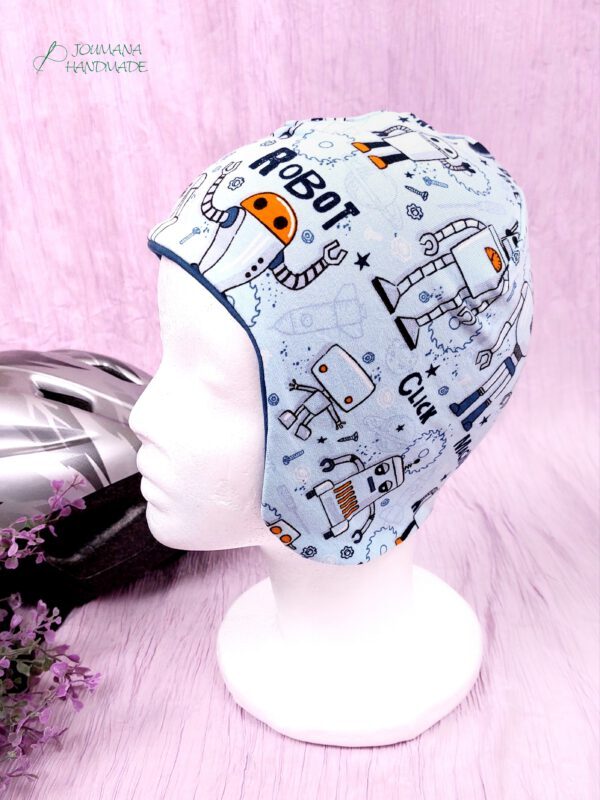 Helmmütze Roboter