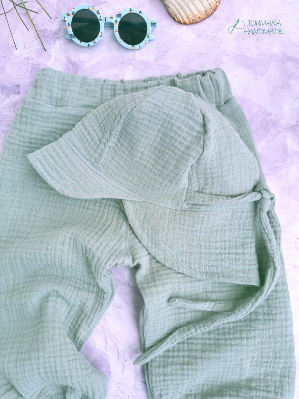Sommerhose Willow Musselin uni