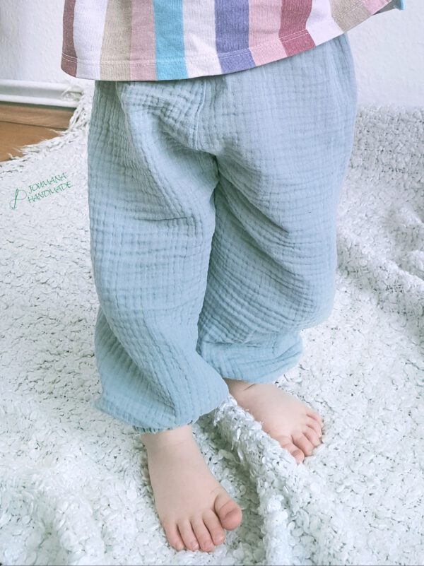 Sommerhose Willow Musselin uni