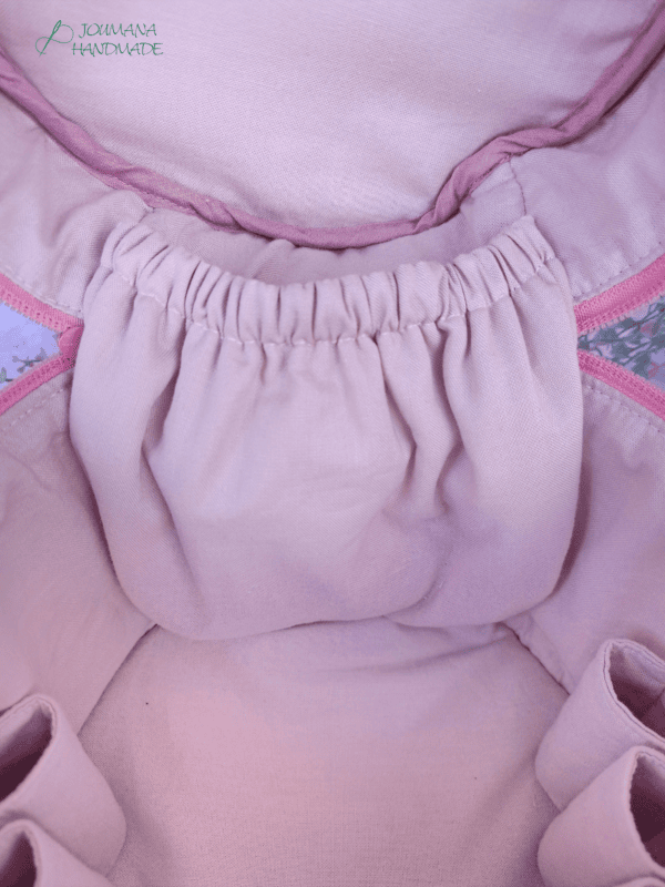 Aufbewahrungstasche für ätherische Öle mit floralem Muster – Perfekt für Reisen - Diffusor Tragetasche