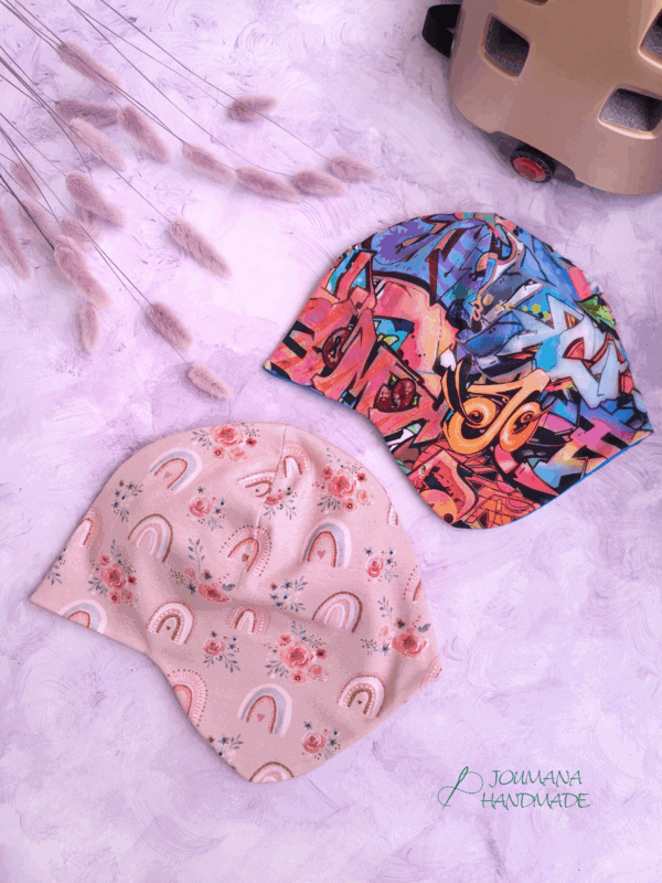 Mütze unter dem Reithelm für Kinder