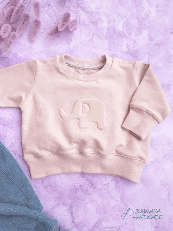 personalisiertes Sweatshirt für Kinder - Sweatshirt Kivi uni