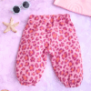 Sommerhose für Mädchen leo pink