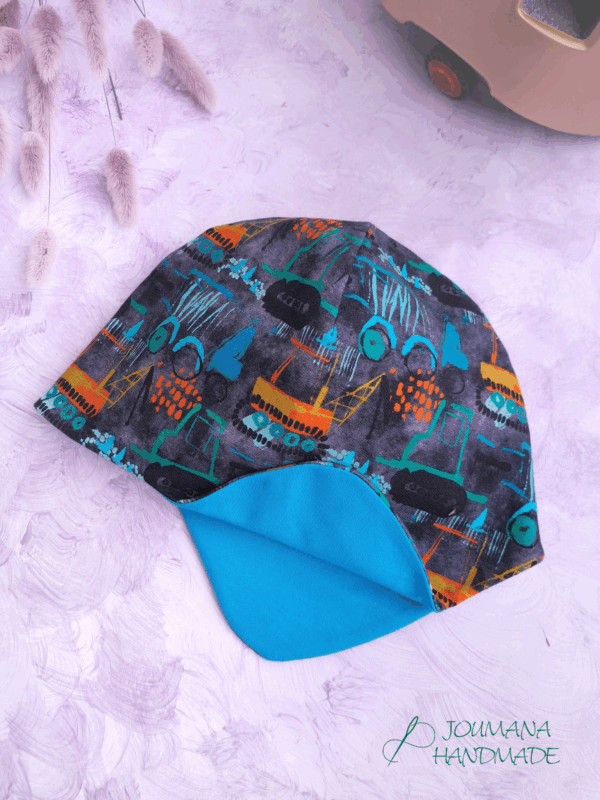 Helmmütze Baufahrzeuge