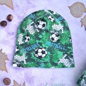 Kinder Beanie Fußball