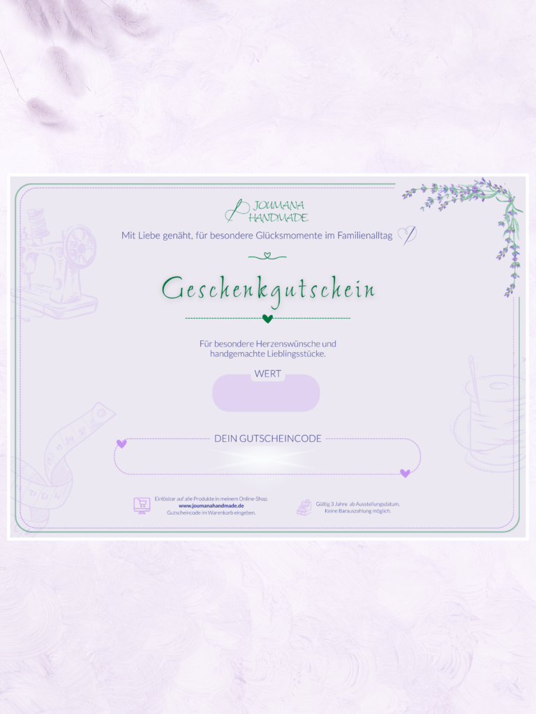 Geschenkgutschein online