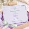 Geschenkgutschein Blumen