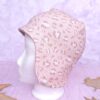 Helmmütze für Fahrradhelm leo sand beige